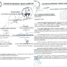 Abogados respaldan al fiscal Fernando Blumenkron Escobar