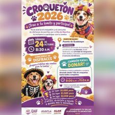 Croquetón 2026 en Jojutla: concurso de disfraces y premios Croquetón 2026 en Jojutla: concurso de disfraces y premios