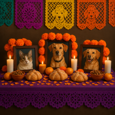 ofrCómo hacer una ofrenda digital para mascotas con IA
