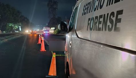 Muere motociclista tras chocar contra camión en Atlatlahucan