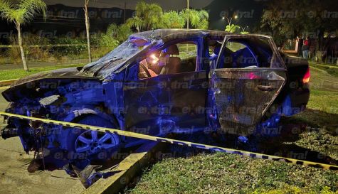 Muere motociclista en choque frontal en carretera de Yautepec