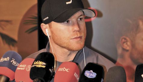 Saúl "Canelo" Álvarez llega a Arabia Saudita para pelear ante Mbilli