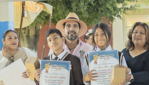 Reconocimiento a su dedicación: Premian a alumnos en Cocoyoc