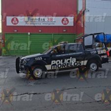 Ataque a balazos en Temixco