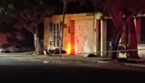 La escena del crimen en Cuautla