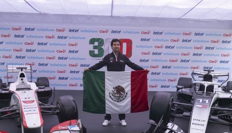 Checo Pérez cumple 300 carreras en el Gran Premio de México
