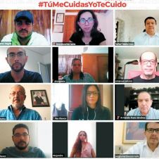 Charla. En sesión el CMCC-19 analizó la manera de regresar la actividad económica.