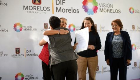 Reconoce DIF nacional a Morelos por solución de conflictos familiares