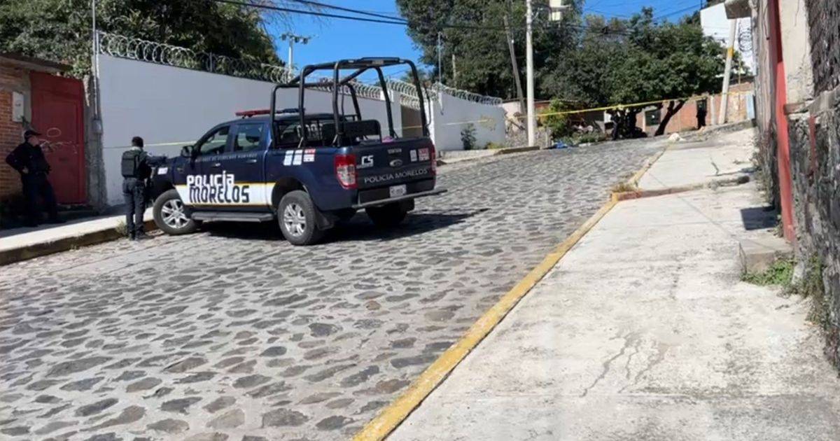 Asesinan a balazos a un hombre al norte de Cuernavaca