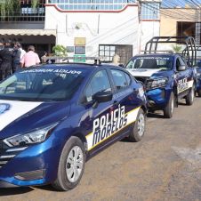 Nuevas patrullas policía Temixco