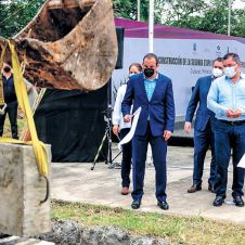 Obras. Cuauhtémoc Blanco indicó que se busca brindar espacios educativos de calidad para que la generación del cambio cuente con instalaciones dignas.