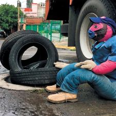 Buena pesca de Don Bachón tras lluvias en Cuernavaca