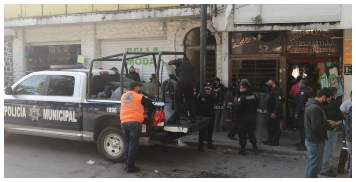 Impiden a ambulantes instalarse en circuito ALM, de Cuernavaca