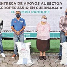 Otorga Cuernavaca apoyo a productores