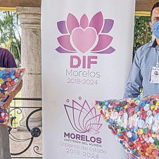 Invita DIF Morelos a recolectar tapitas para tratamientos de cáncer