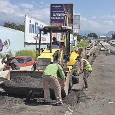 Hay quejas por arreglos del Paso Express Cuernavaca