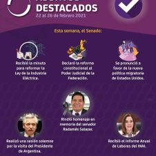 Asuntos destacados del Senado