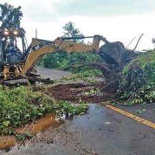 Apoya Sedagro con limpieza en carreteras