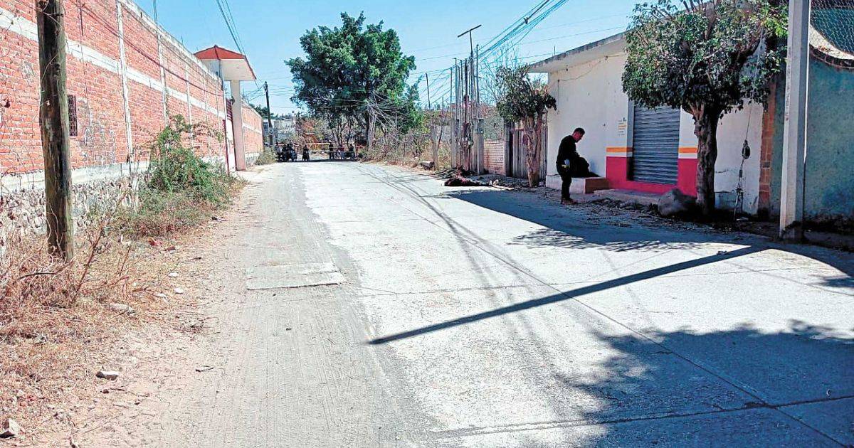 Matan a tiros a sujeto en calles de Yautepec
