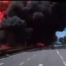 Avión privado se estrella antes de aterrizar .jpg
