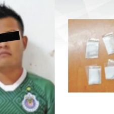 Cae joven con dosis de droga en Jiutepec