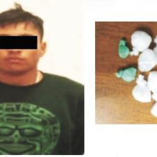 Intentaba escapar de policías con dosis de cristal