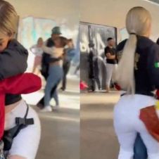 VIDEO: Alumno invita a bailar a su maestra y conquista la pista
