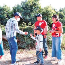 Llevan red eléctrica a paraje de Tetela del Volcán
