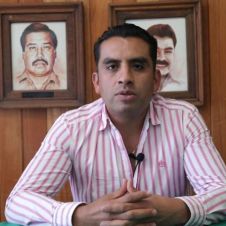 Israel Gónzalez Pérez. Alcalde de Tetela del Volcán.