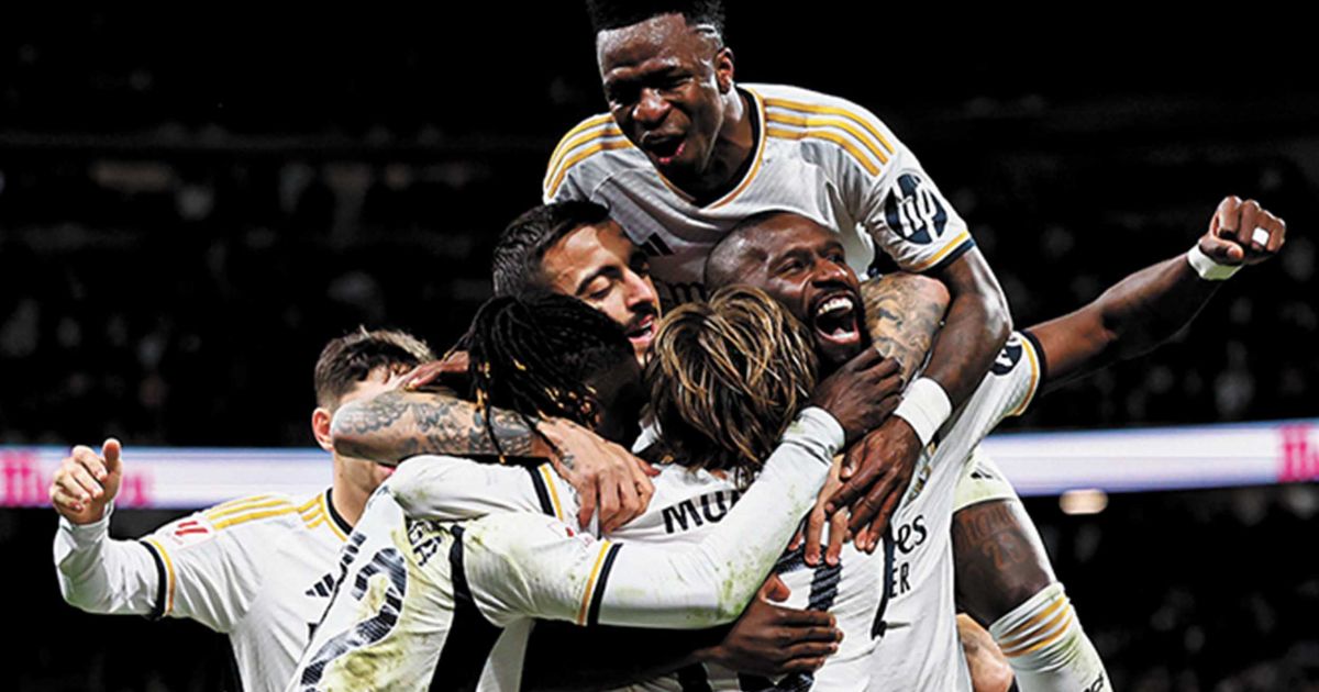 Golea el Real Madrid y se aleja de todos