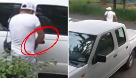 Difunden VIDEO del intento de robo de una camioneta en Cuernavaca