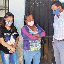 Alcalde Fernando Aguilar Palma entrega obras en colonias